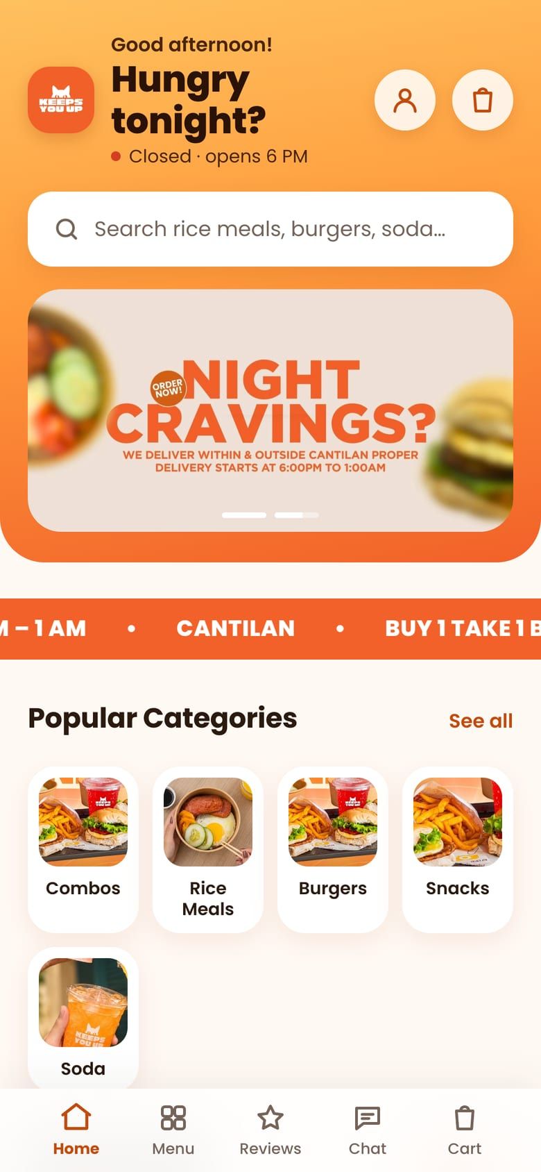 Keeps You Up on a phone